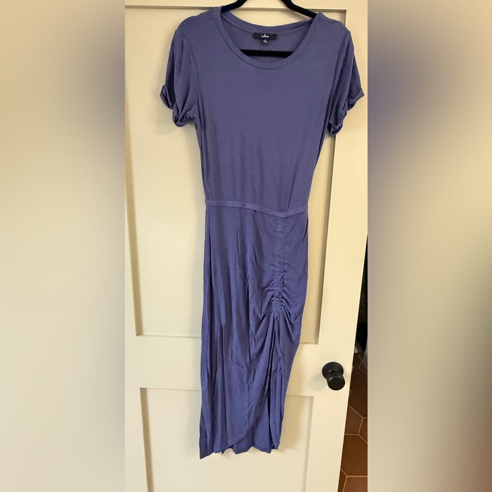 Lulu's Blue Midi Dress